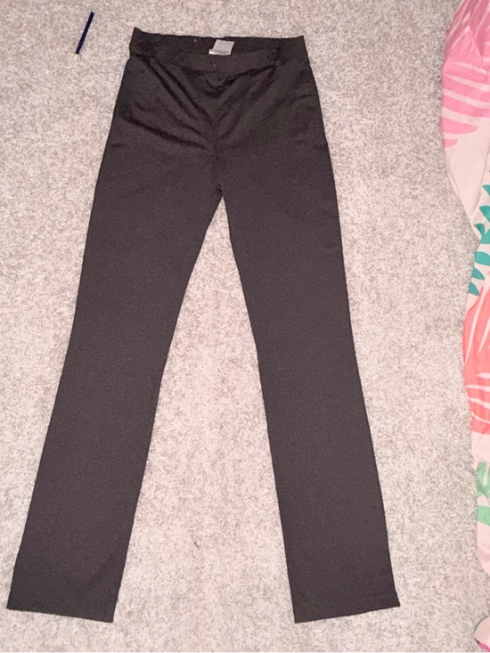 Yogipace Pants - Gray Stretch Straight-Leg Women's Leggings